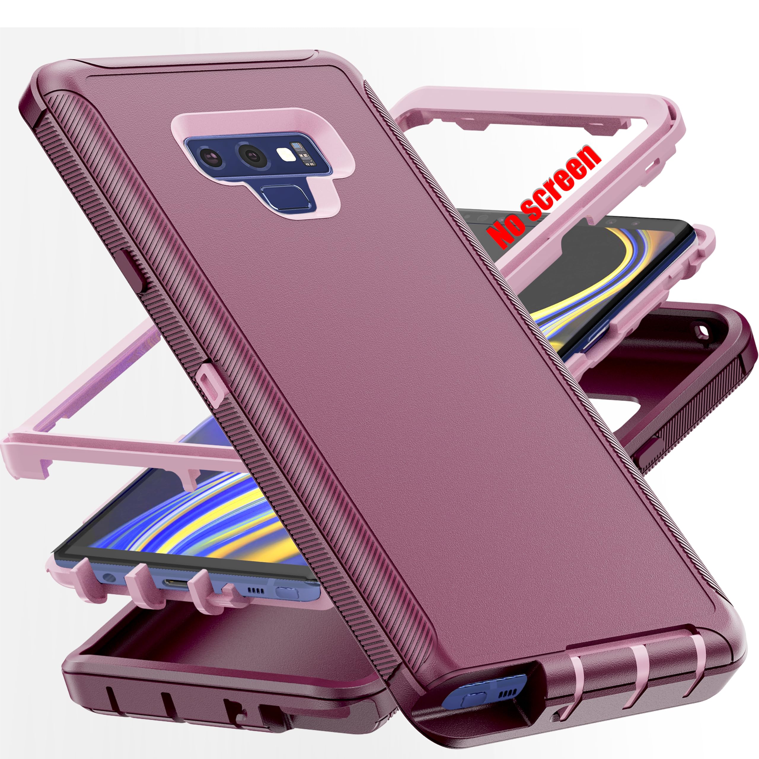 Coque Note 9 antichoc robuste Samsung Galaxy Note 9 protection rose - 6