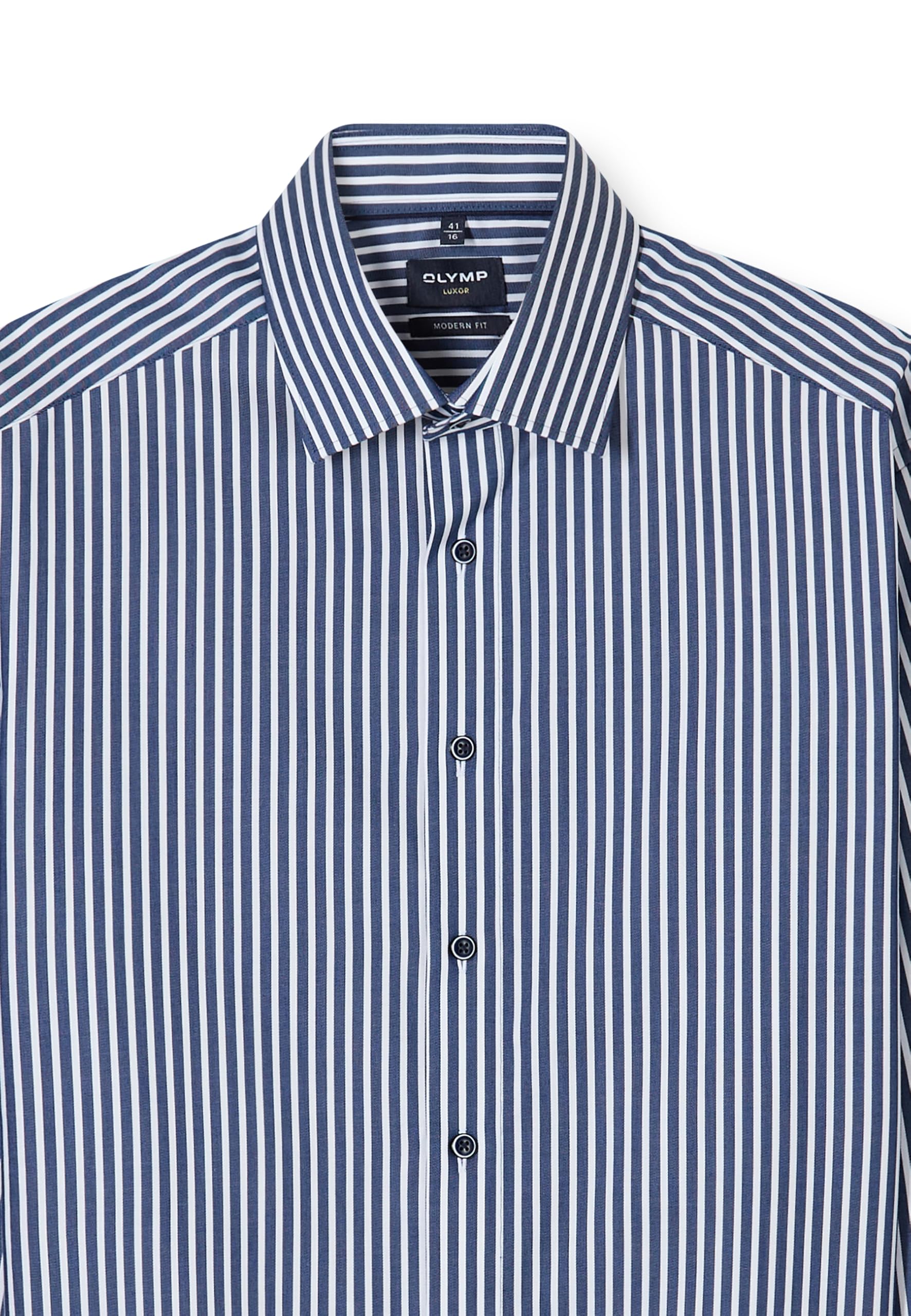 OLYMP Herren Freizeithemd Regulär Gestreift 120984
