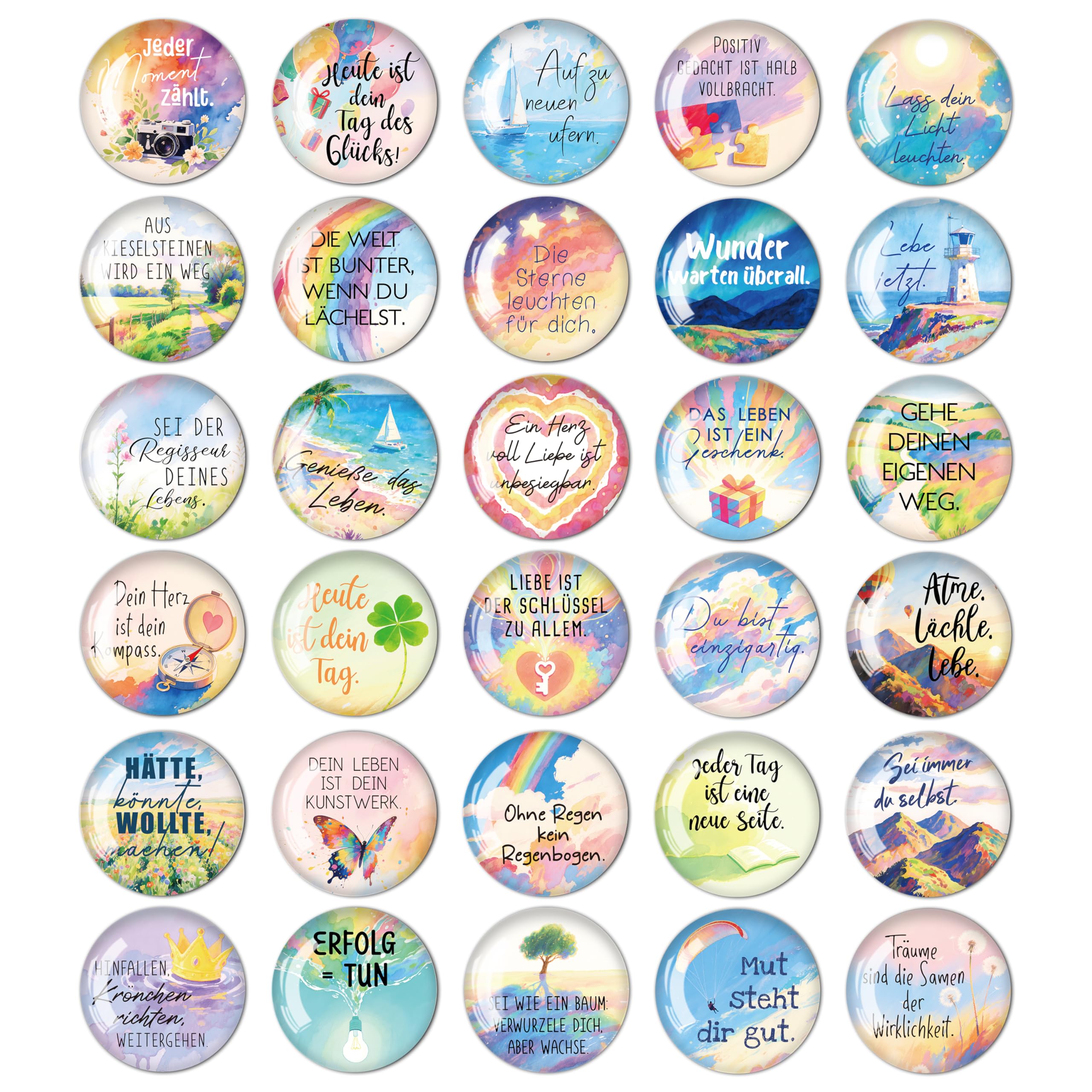 BIROYAL 1600 Stück Meerjungfrau Sticker - 50 Blätter Sticker