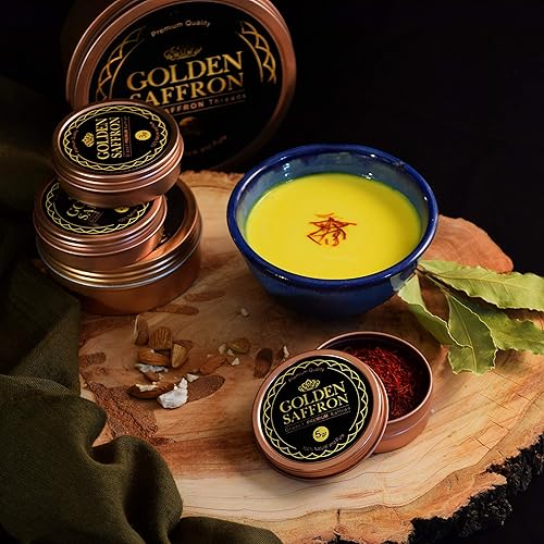 Miniatura 4 de Azafrán dorado, azafrán de alta calidad y calidad superior, todo azafrán rojo, grado A +, azafrán de grado más alto