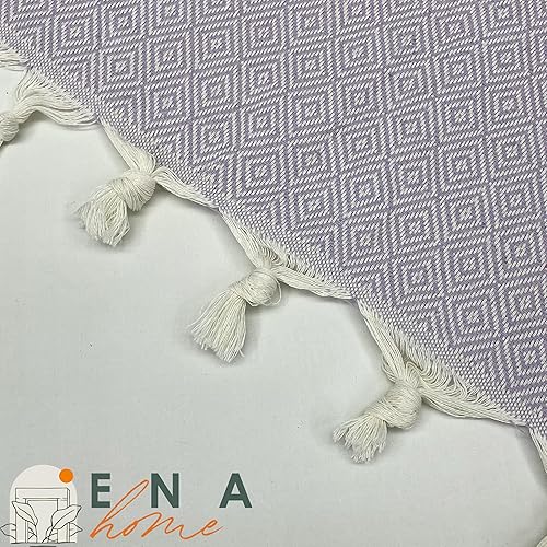 Miniatura 6 de Toalla turca de playa  Toalla peshtemal 100% algodón  Toalla turca extra grande de 39 x 71 pulgadas para playa, sauna, baño, piscina, secado rápido,