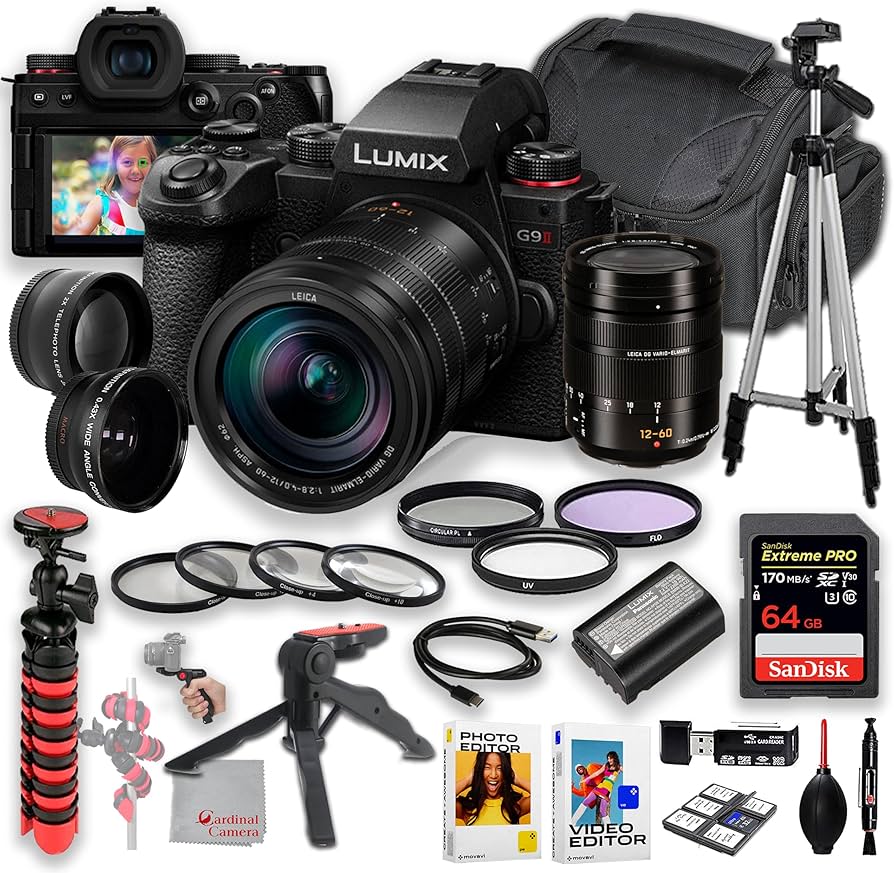 Amazon.com : Panasonic Lumix G9 II Mirrorless Camera with 12-60mm Amazon.com : Panasonic Lumix G9 II Mirrorless Camera with 12-60mm