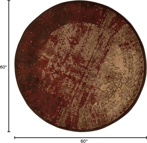 Miniatura 2 de Superior Alfombra de área para interiores, con respaldo de yute, alfombras abstractas modernas para sala de estar, comedor, cocina, oficina,