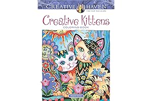 Adult Coloring Creative Kittens Coloring Book: The Coolest Adult Coloring Books