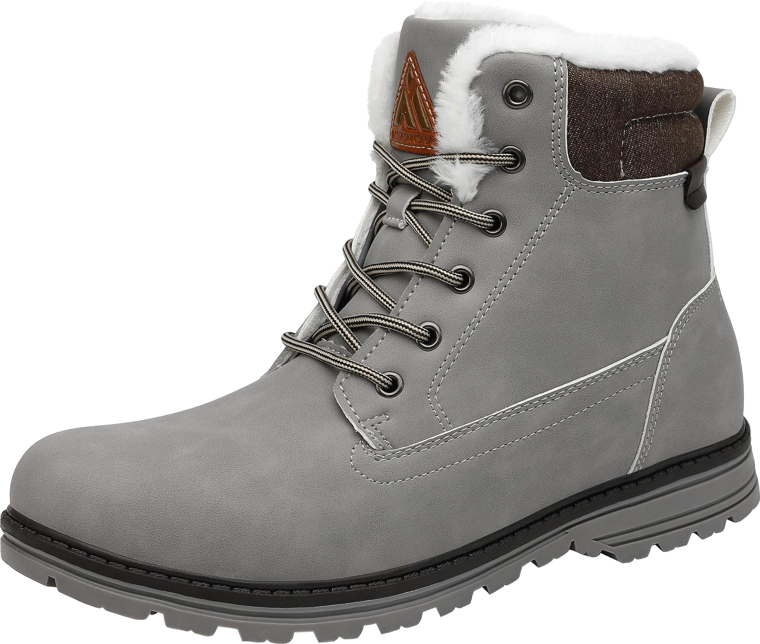 Mishansha Winter Boots - Warm Comfortable Non-Slip Unisex Adult