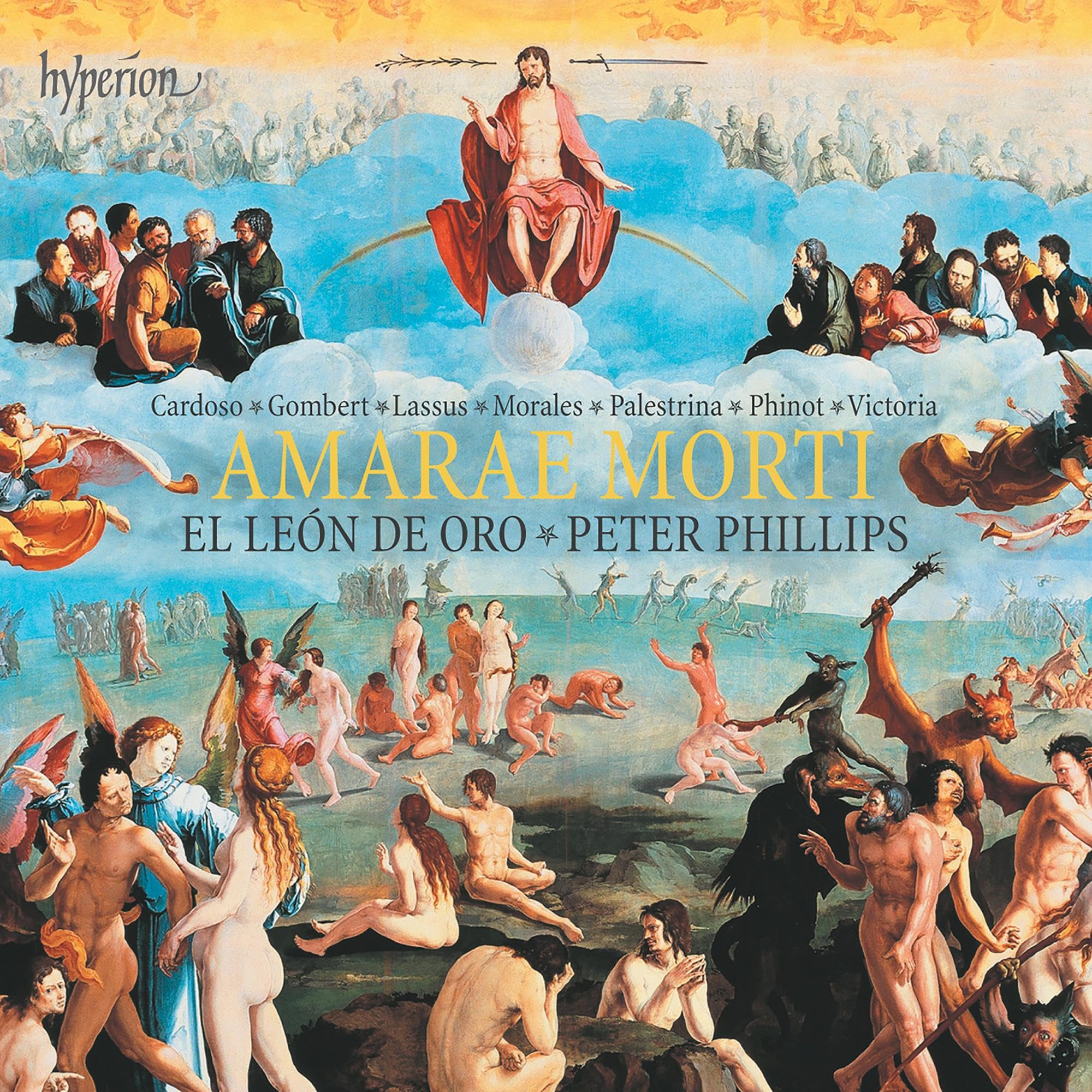 Amarae morti - Lamentations and motets by Cardoso, Gombert, Lassus, Morales, Palestrina, Phinot & Victoria