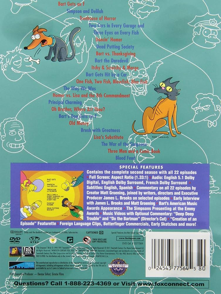 The Simpsons: The Complete Second Season: Amazon.co.uk: The