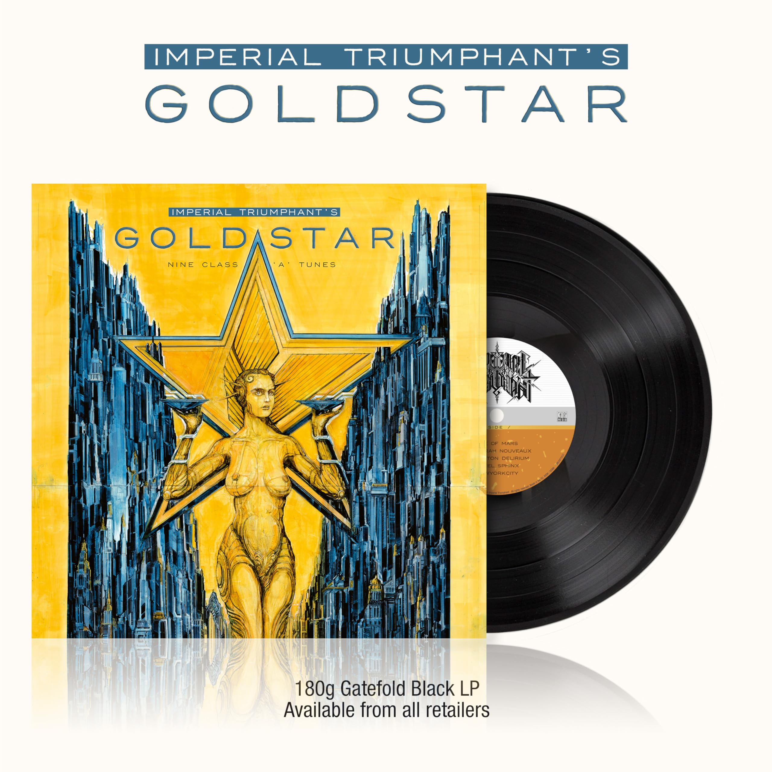 Imperial Triumphant Goldstar LP New 198028755313