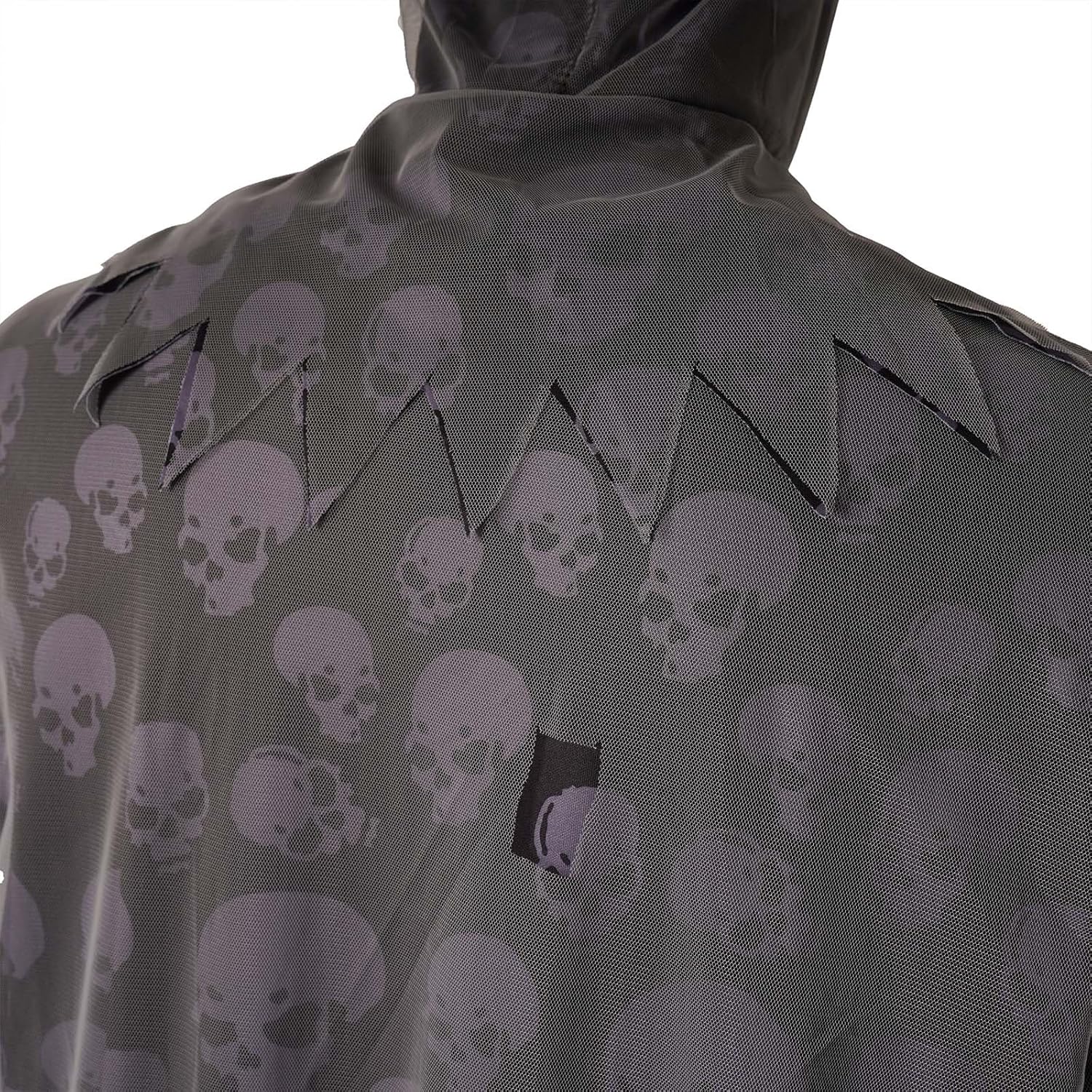 Child Grim Reaper Costume Scary Reaper Robe with Glowing Red Eyes Halloween Outfits for Kid - Image 7