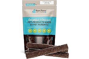 Raw Paws Wild-Caught Rabbit Jerky Dog Treats