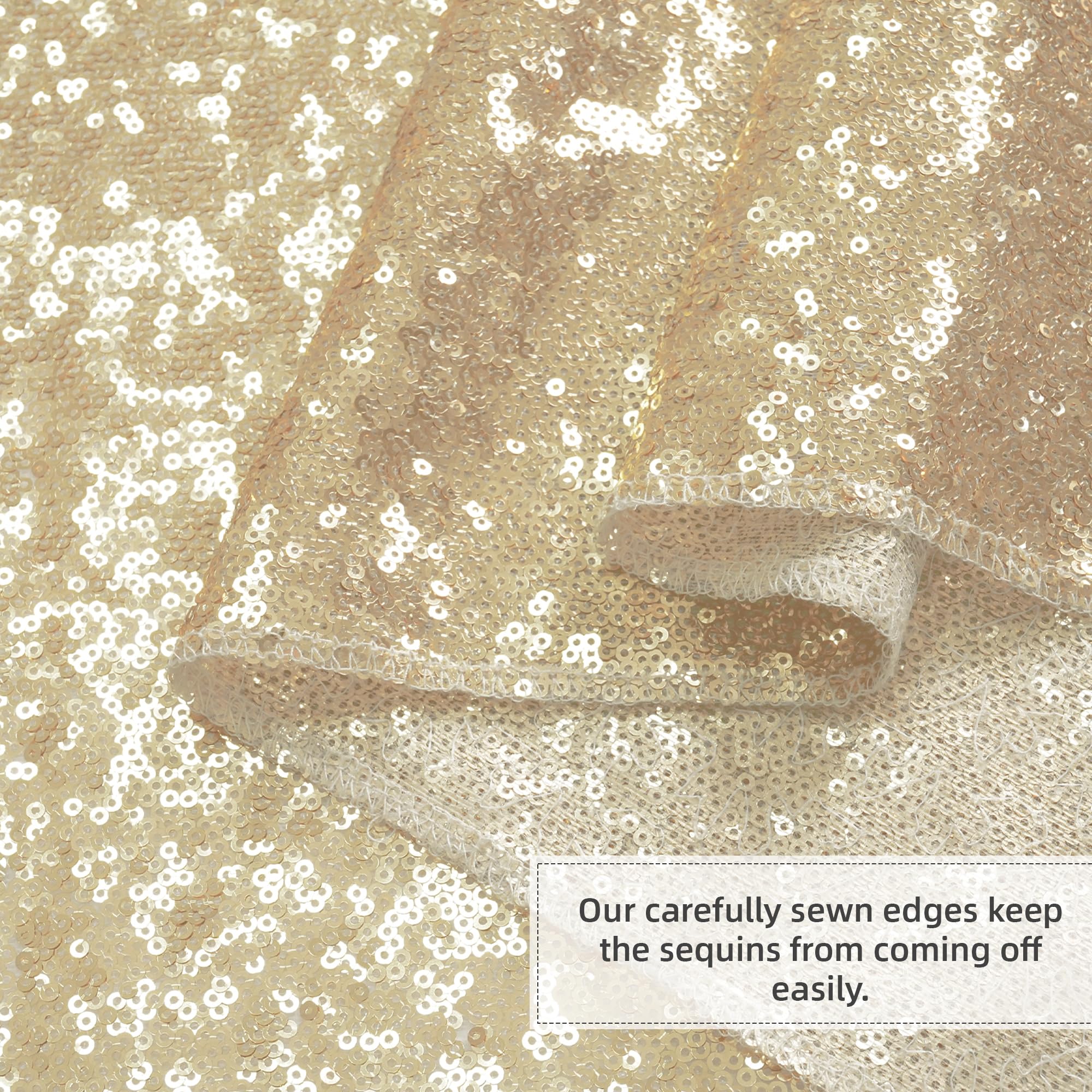 Sequin Backdrop 183x243cm Iridescent Shinny Sequin Photography Backdrop Party Prom Wedding Youtobe Banquet Photo Background (6x8 feet) — view 17