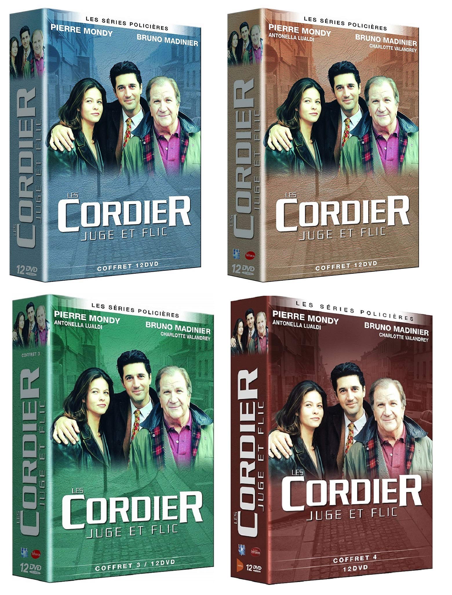 Les Cordier Juge et Flics - Integrale des Coffrets 1 à 4 [DVD]