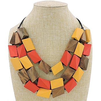 Collana Donna Multistrato Con Perline - Collare Elegante Per Feste E Occasioni Speciali | NK-10694 - Foto 5