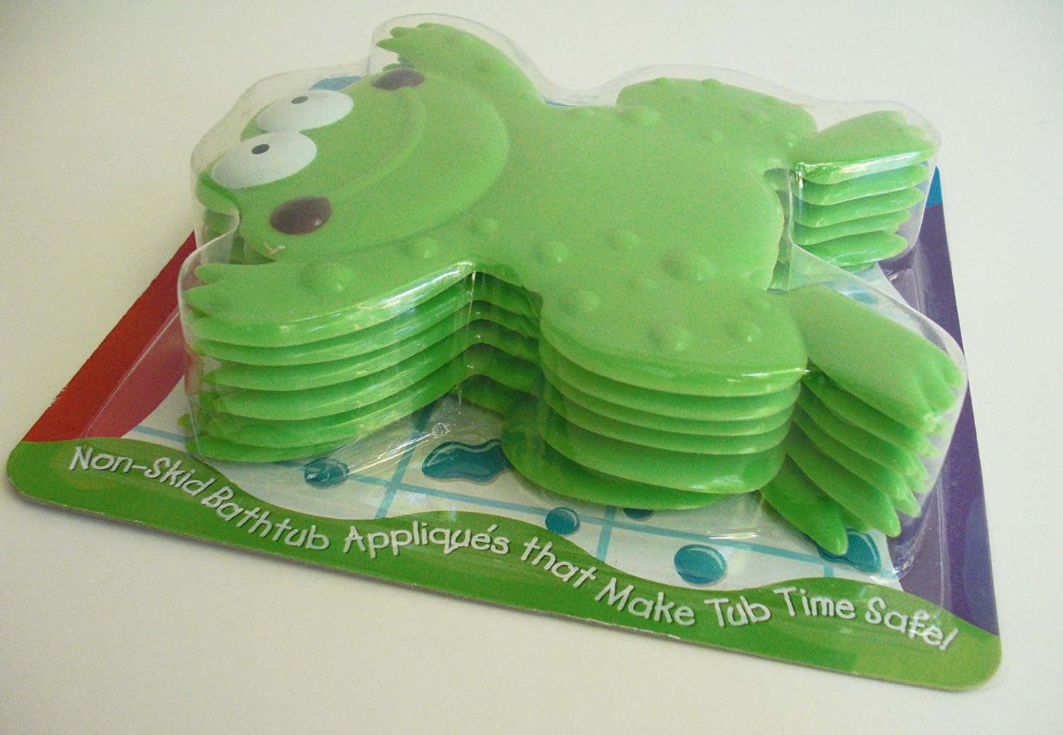 Tredoni 6 Non-Slip Suction Bathtub Appliques Mats - Fish Character Safe Treads (Fish) : Everything Else