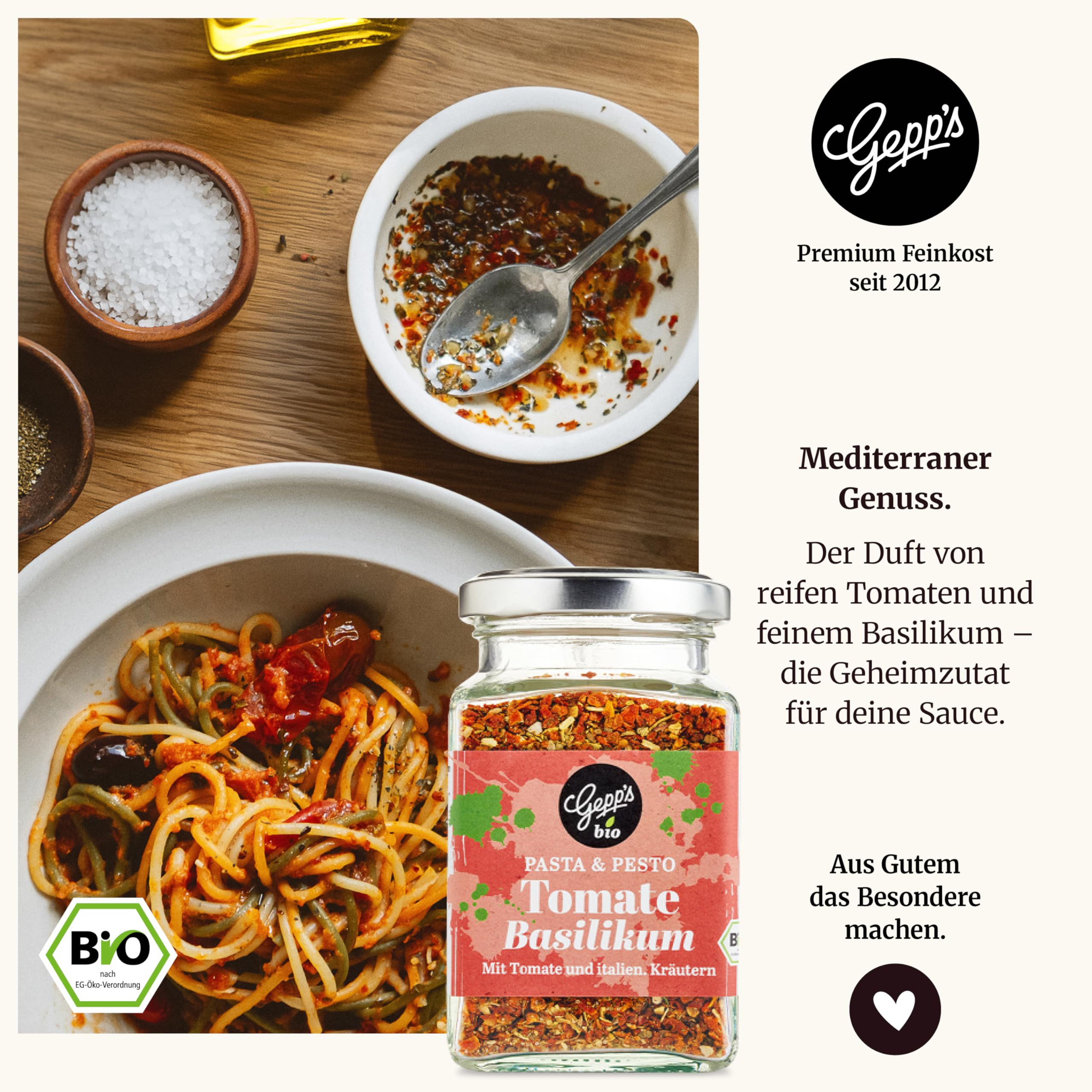 Gepp’s Feinkost Little Italy Geschenkbox I Geschenkkorb gefüllt mit hausgemachter Pasta & feinsten italienischen Spezialitäten I Gourmet Italien Geschenk-Idee für Männer und Frauen