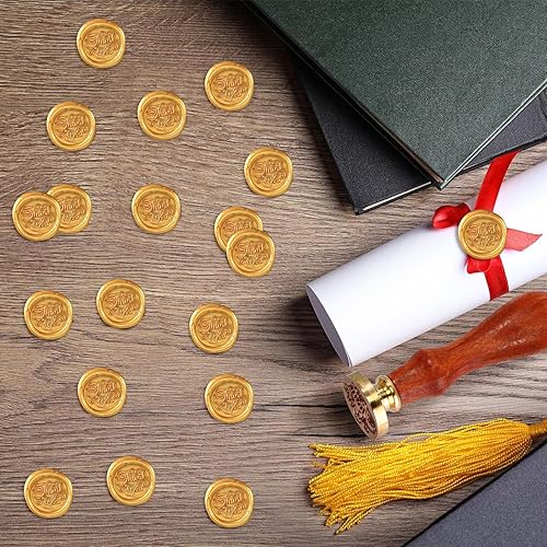 Miniatura 2 de Capoda Kit de sellos de cera, 20 piezas de pistola de pegamento con sello de cera de agradecimiento para tarjetas de Navidad, Acción de Gracias,