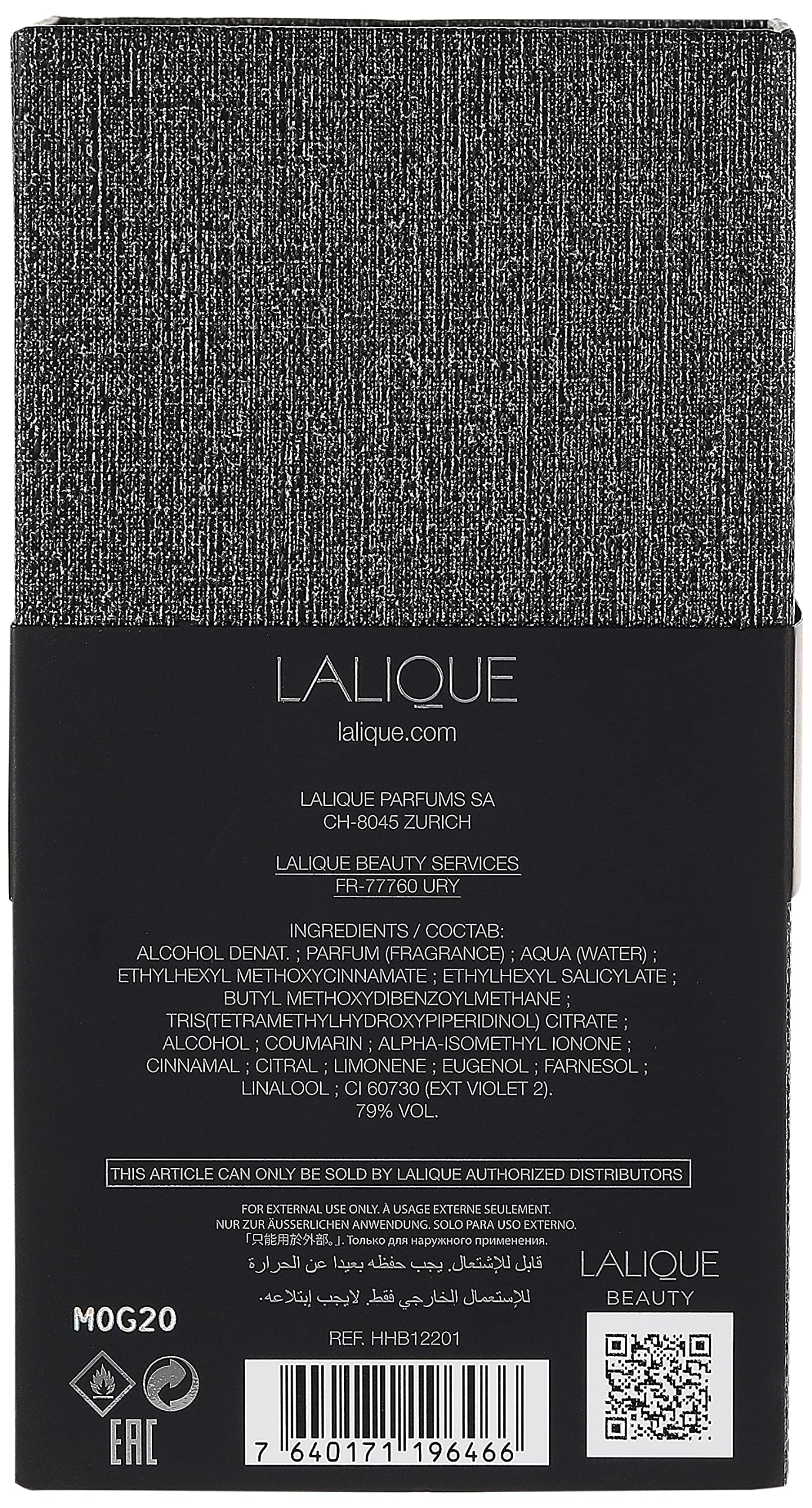 Eau de Parfum Spray 100 ml