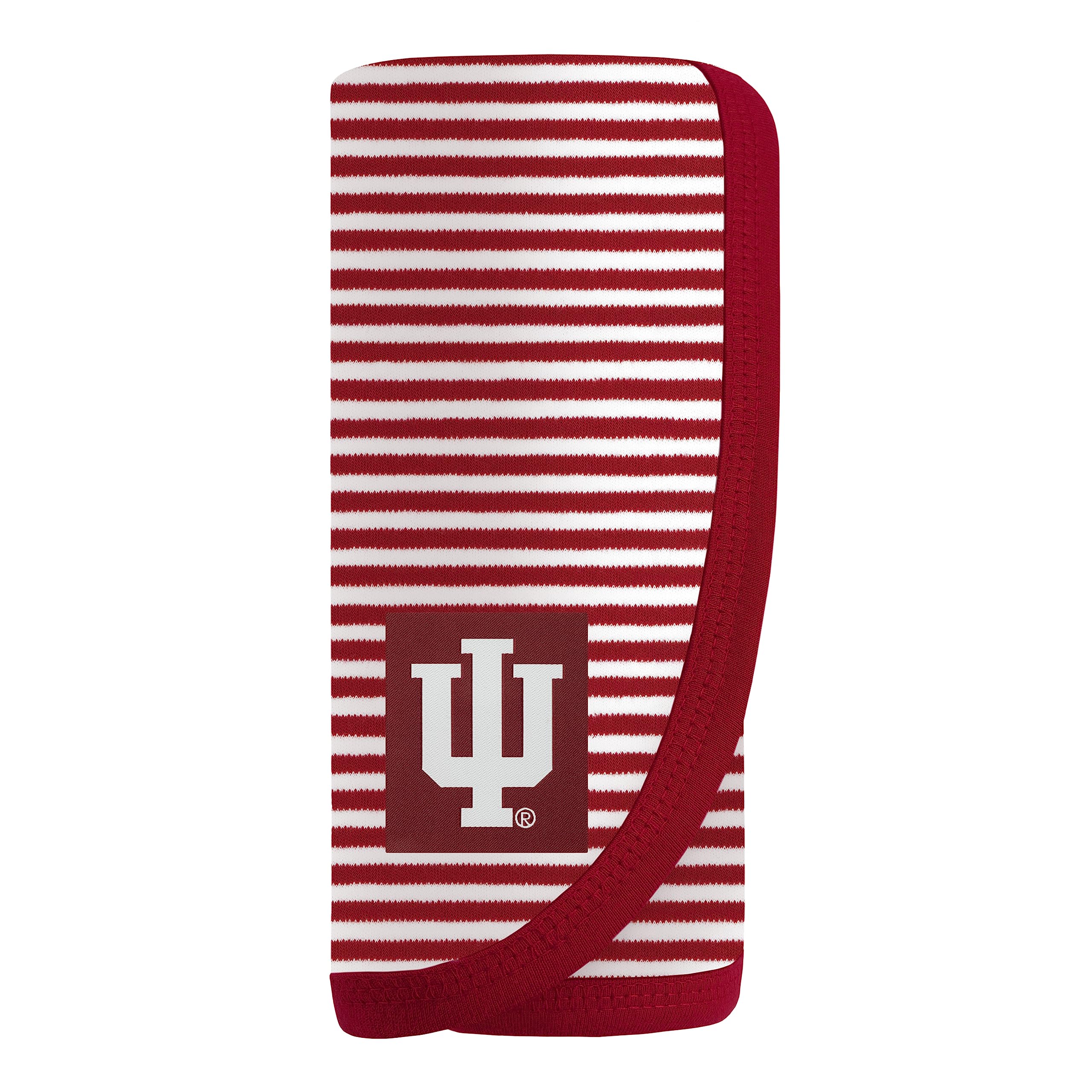 Creative Knitwear College Baby NCAA Infant Striped/Solid Blanket, Unisex, One Size 37.5 X 33.5