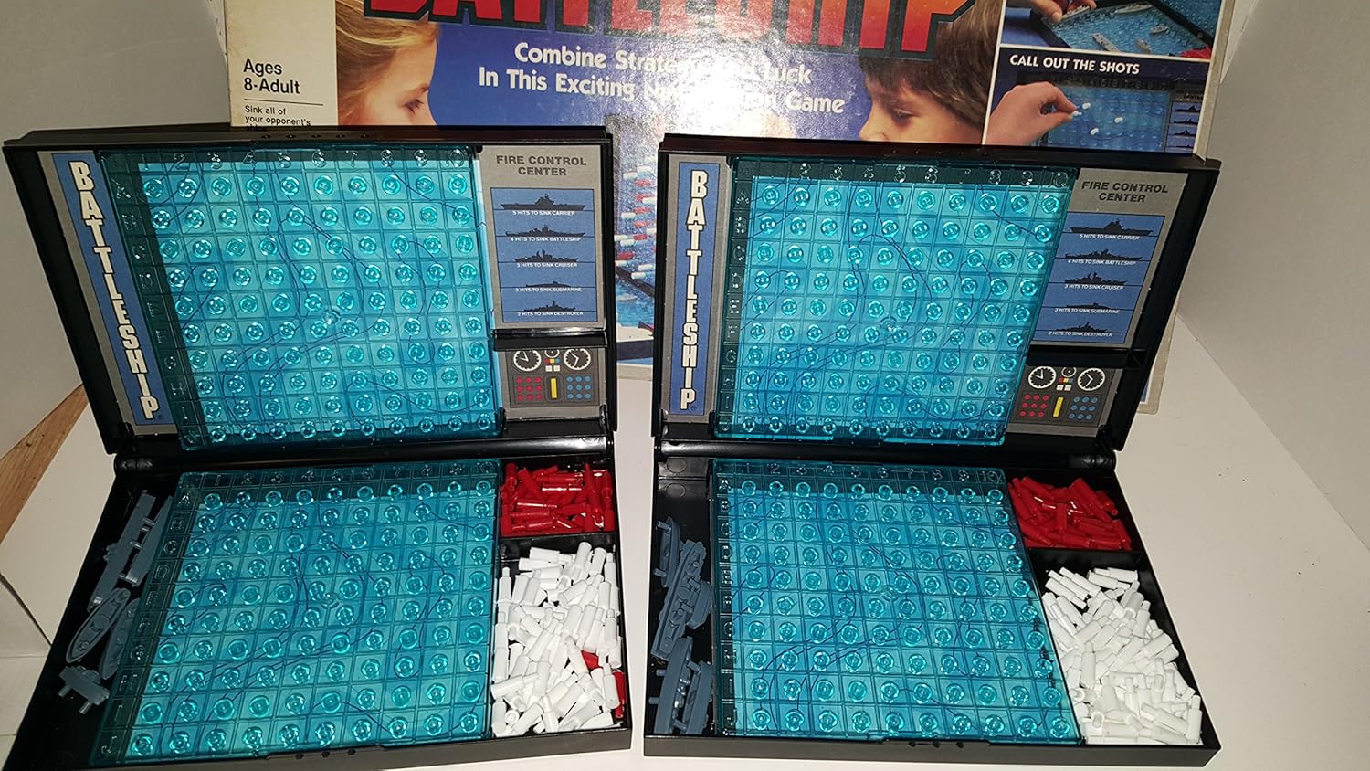 Battleship 1984 Edition Classic Sea Battle Game