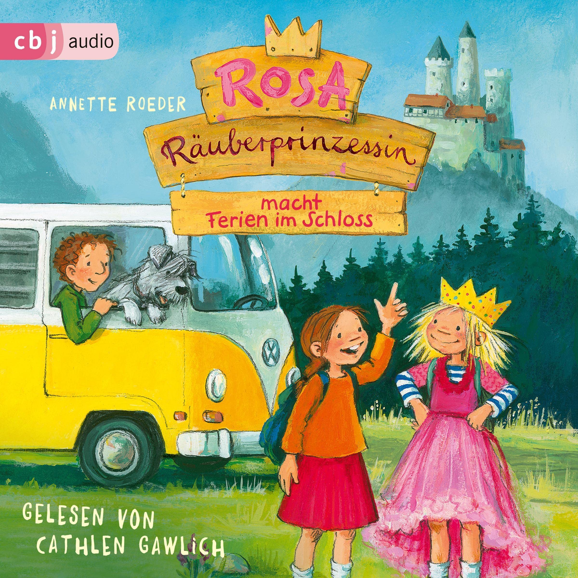 Cover art for Rosa Räuberprinzessin macht Ferien im Schloss