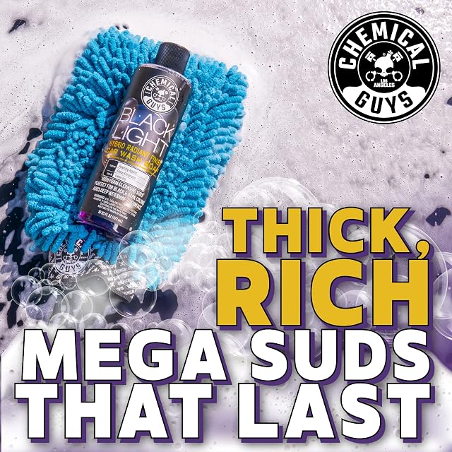 Chemical Guys, Black Light Foaming Car Wash Soap, Black Cherry Scent, 16 oz — photo 4