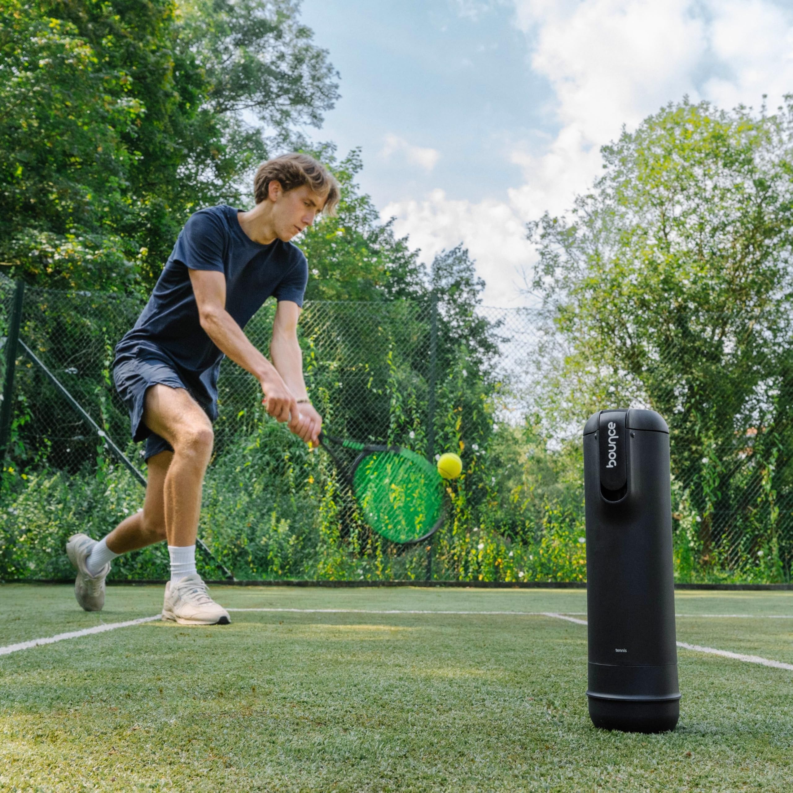 Bounce Tube – Druckminderer für Padel- und Tennisbälle – Lebensdauer x3 – Rückprall erhalten – integrierte Pumpe