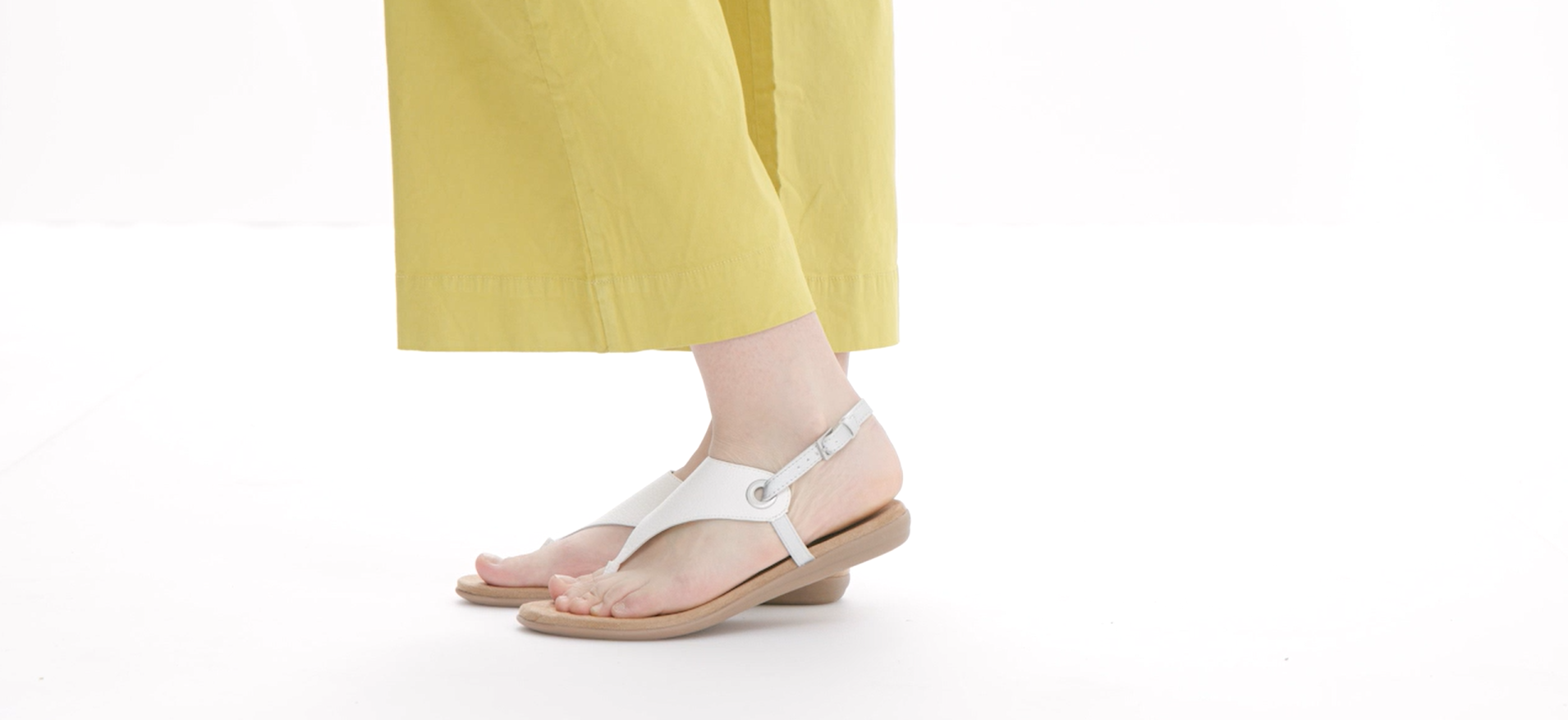 Little Girls White Mountain Tidbit Sandals - Boscov's