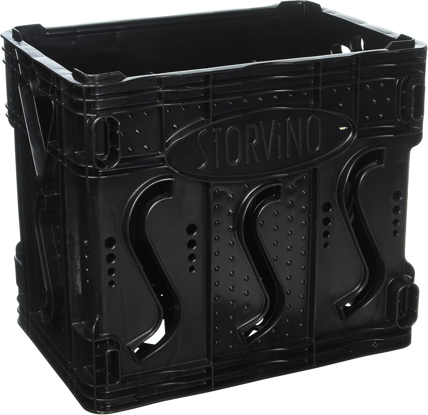 Storvino Nero 6 Bottle Wine Storage Container Free