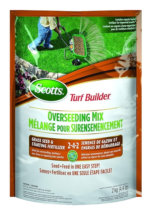 斯科茨草坪修复种子与启动肥料混合装