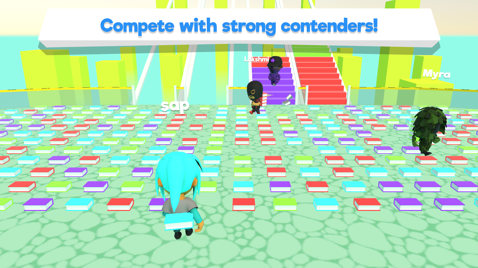 Stack Race Runner 3D Free racing Games for Tablets, Phone and Fire Tv