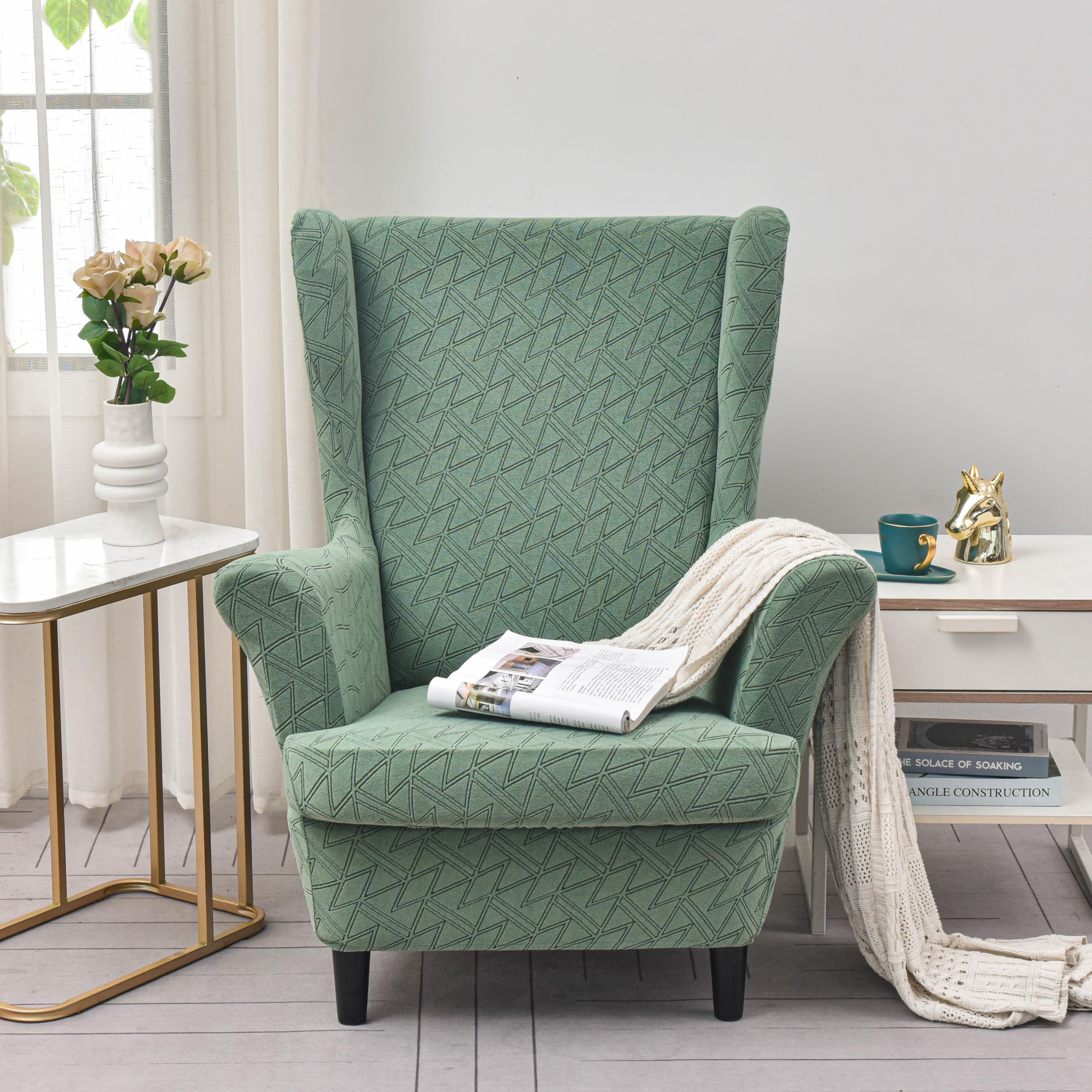 GKXLH Wingback Chair Covers - Image 3
