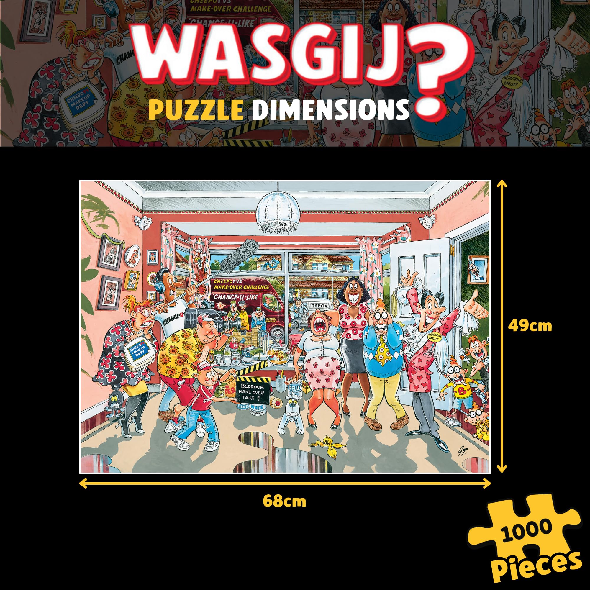 Wasgij Retro Original 9 Heimwerker, 1000 Teile Puzzles für Erwachsene – Ansicht 2