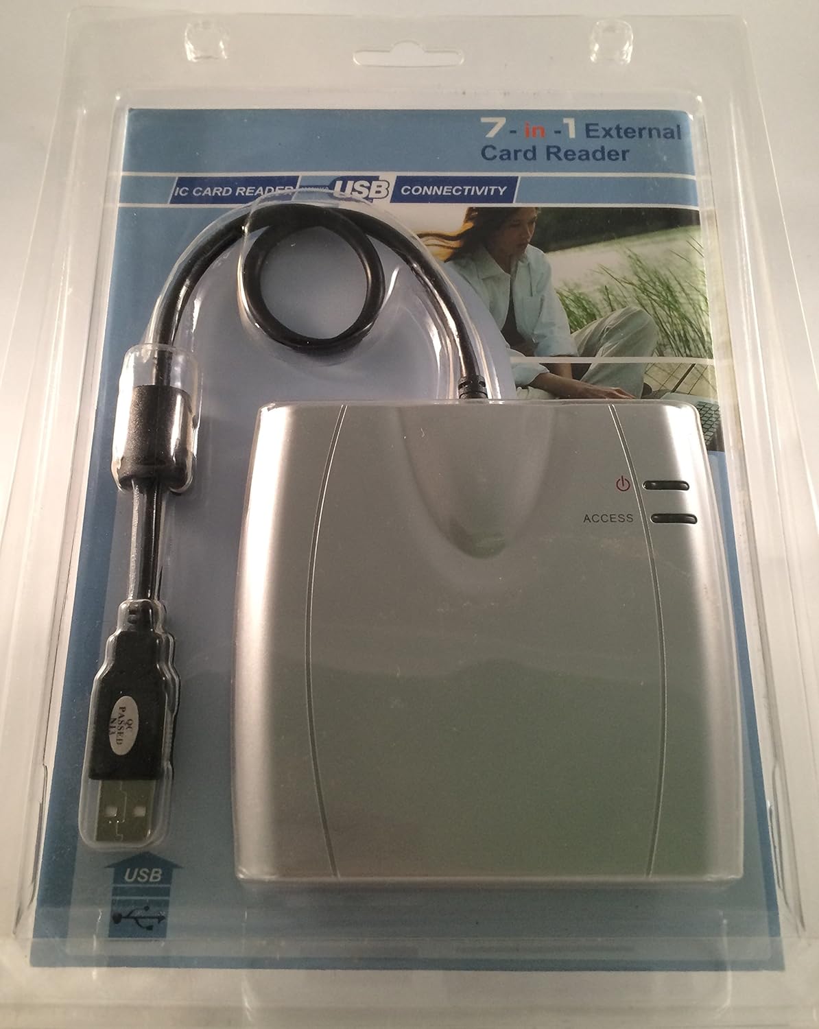 7in1 USB External Flash Memory Card Reader