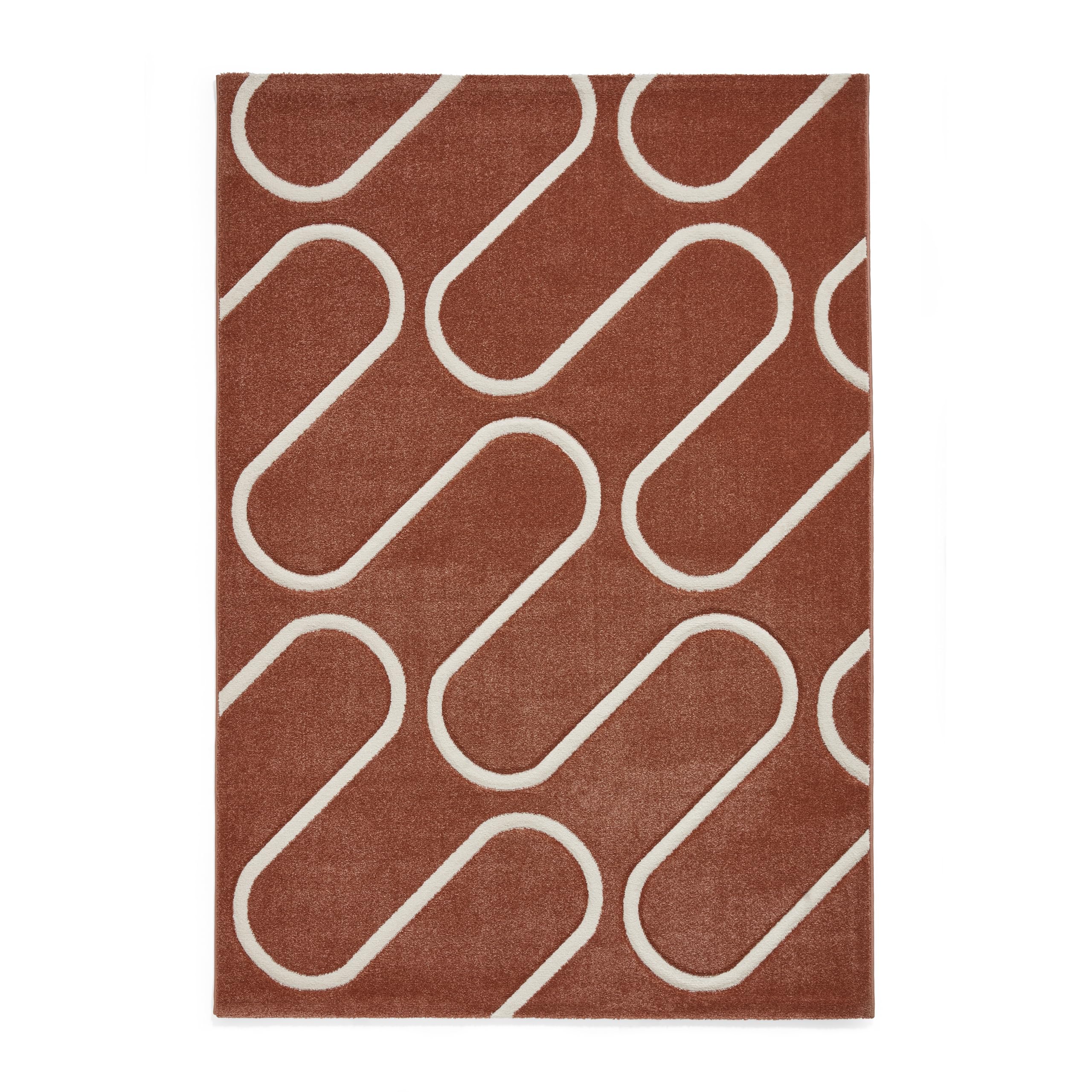 Think Rugs Catherine Lansfield Linear Curve Modern Geometric Rug