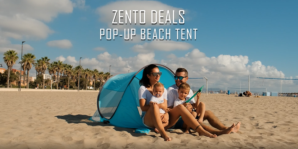 Carpa Pop Up para Playa para 2 Personas Zento Deals miniatura 7