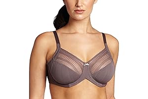 Lilyette Women's Enchantment Lace Minimizer Underwire Bra: Perfect Fit, Ultimate Comfort