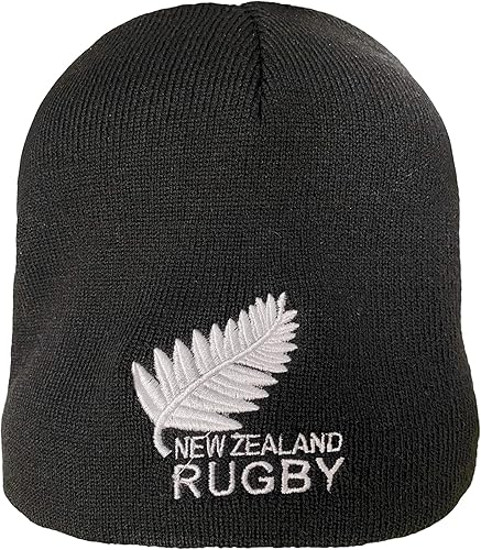 Miniatura 2 de Nueva Zelanda Rugby Logo Beanie Negro