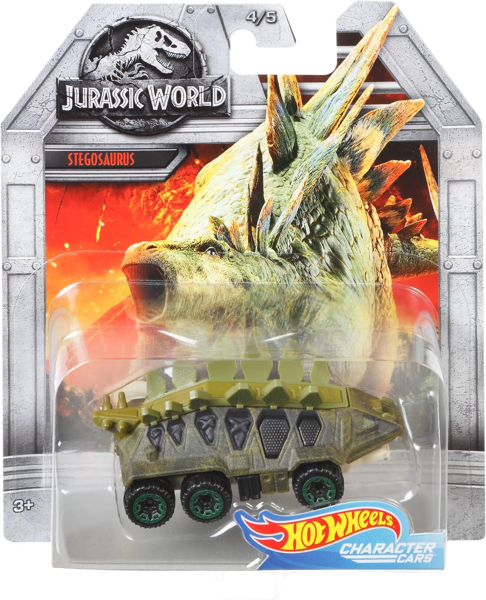 Hot Wheels Jurrasic World Stegosaurus, vehicle