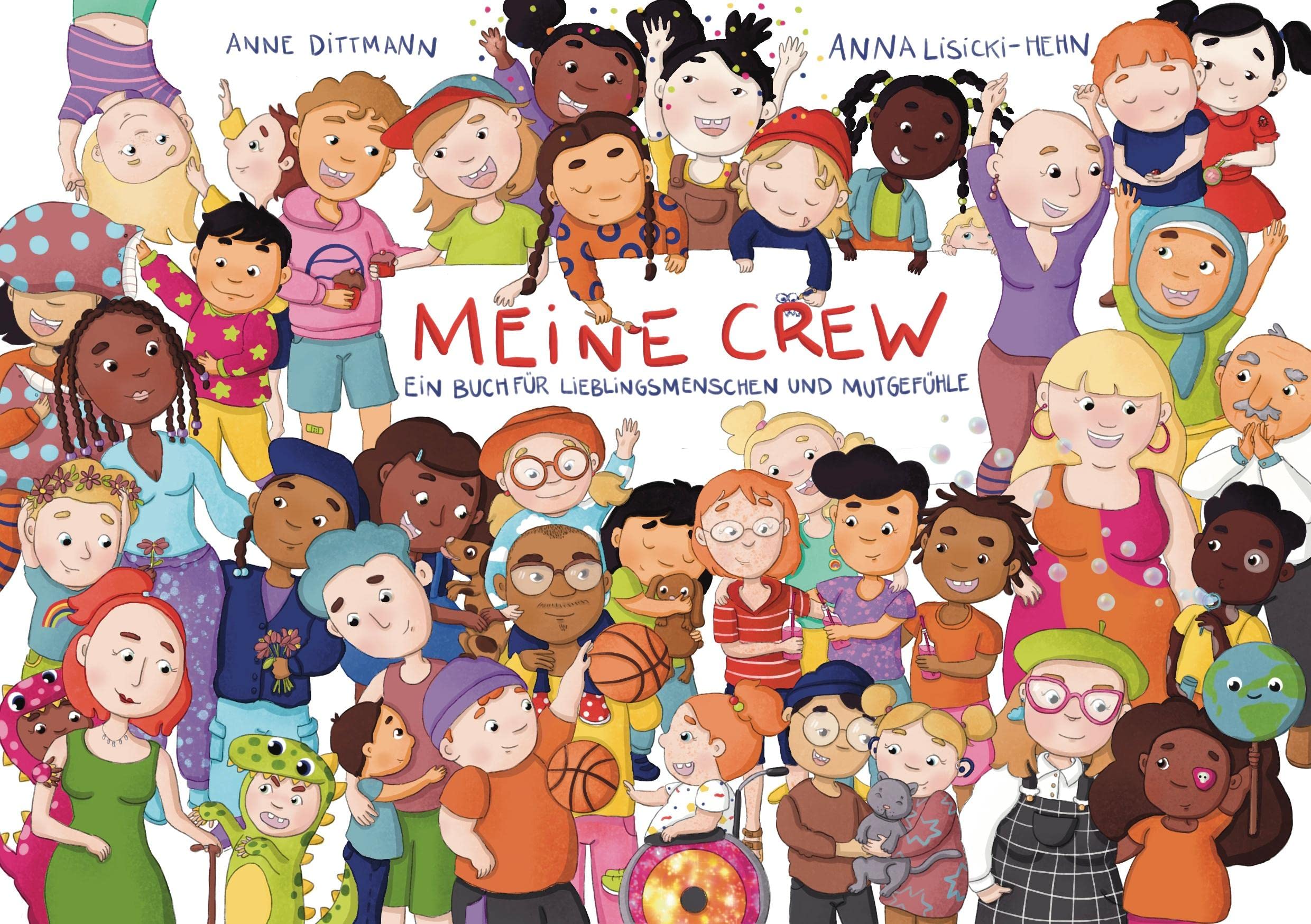 Freundschaftsbuch Meine Crew: Ein Freundebuch für Lieblingsmenschen und Mutgefühle, das beste Geschenk zur Einschulung