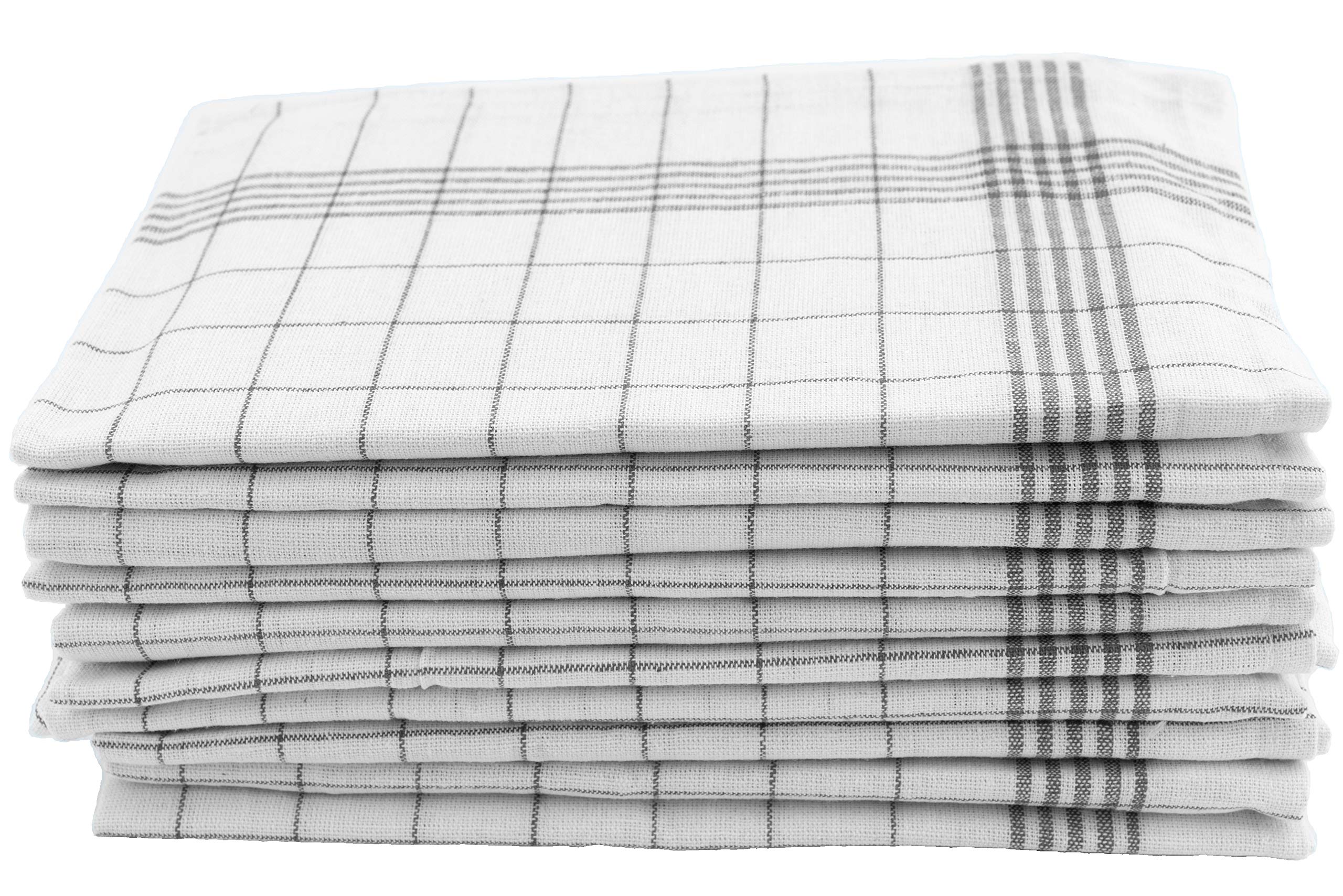 one-home Geschirrtücher 50x70cm Küchentücher Geschirrtuch 10er bis 50er Pack Baumwolle (anthrazit, 50)