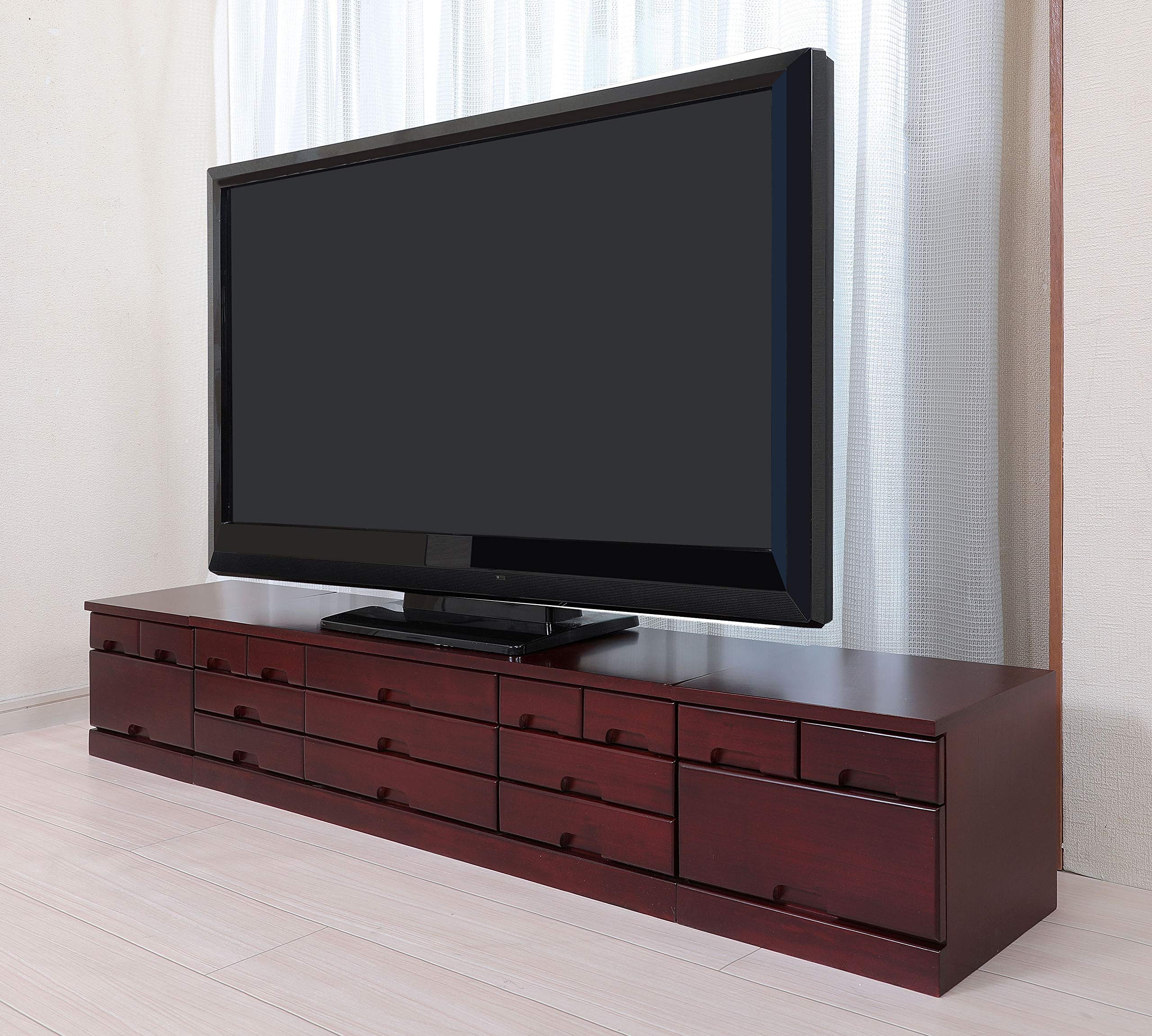 Amazon｜大竹産業 テレビ台 桐製 ローボード サイドチェスト 幅30cm (2