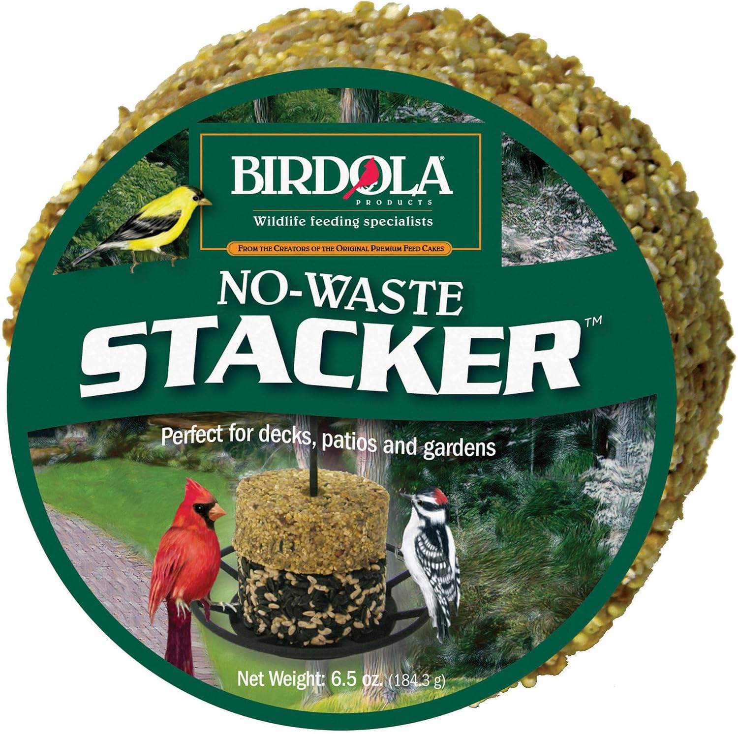 Birdola No-Waste Stacker, 6.5-Ounce, 1.75 x 3.75 x 3.75 inches