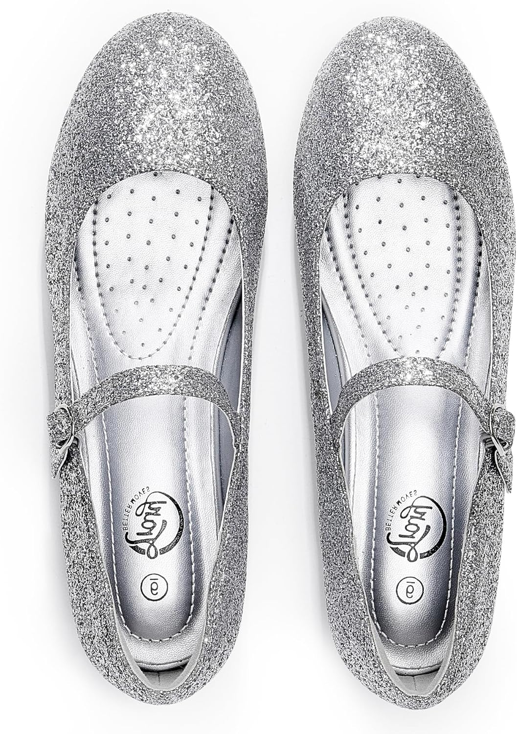 Trary Mary Jane Ballet Flats, Black Flats for Women, Ankle Strap Dressy Comfortable Flats - Image 4