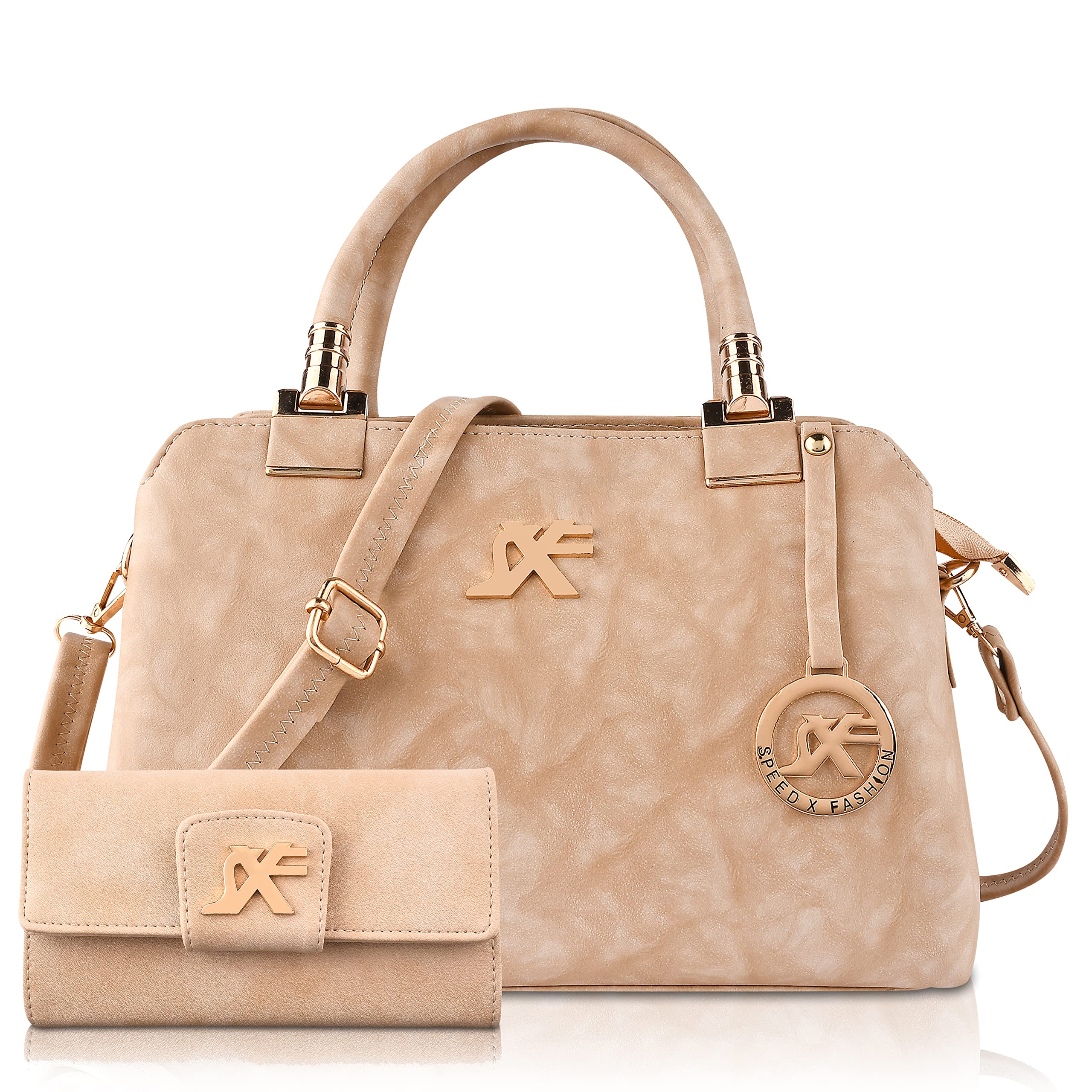 Speed X Fashion Womens Handbag (Cream) (B09P5G69W8) Amazon Price History, Amazon Price Tracker