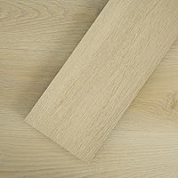 Vista 15 de MULGREAT Azulejos de piso adhesivos, paquete de 5 muestras de piso de vinilo impermeable, piso de lujo autoadhesivo con aspecto de madera