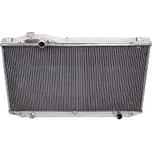 3Row Aluminum Radiator For 1998-2005 Toyota Aristo JZS161 2JZ-GTE GS300 GS400 MT 3.0l 4.3L