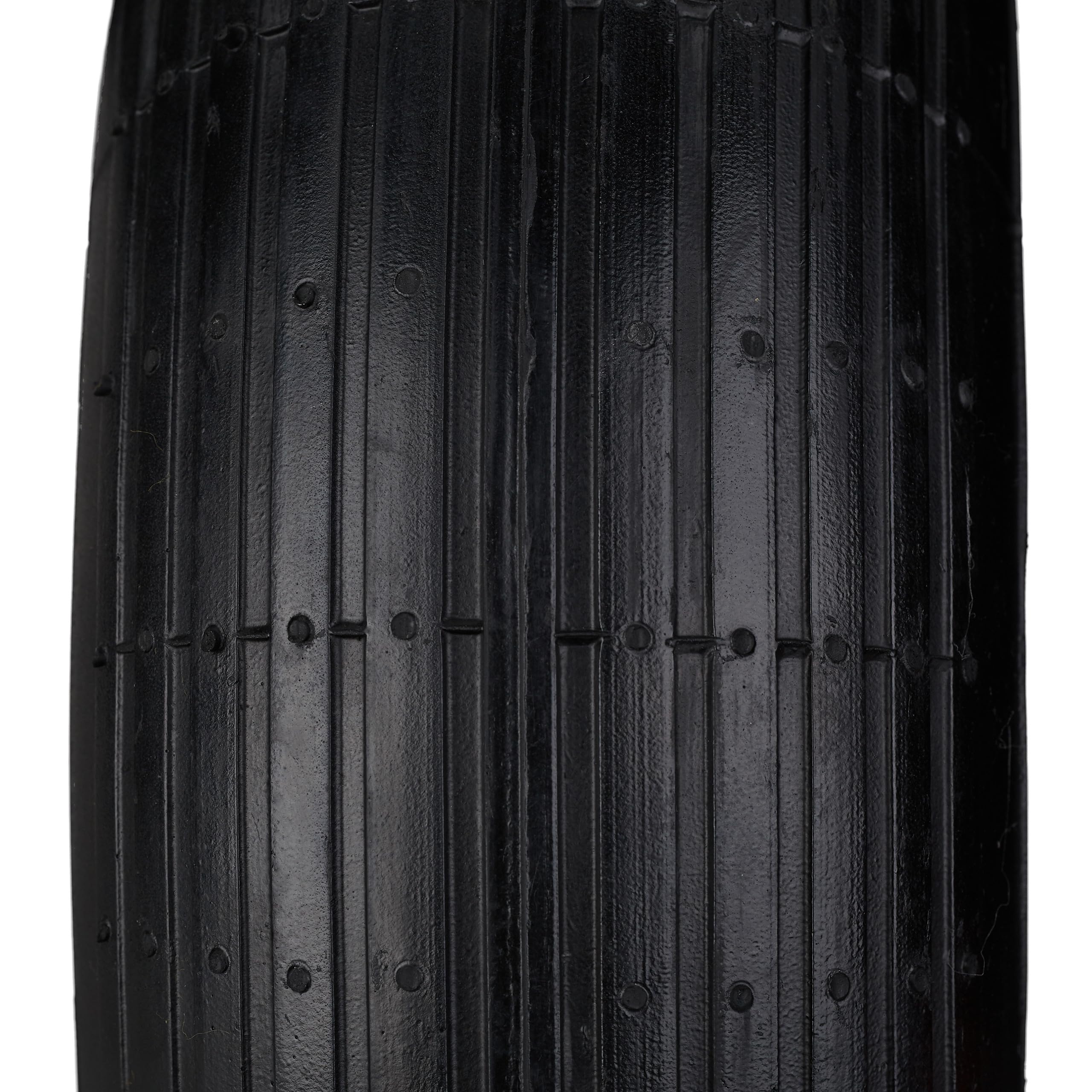 Relaxdays Roue de brouette 4.80/4.00-8, pneumatique, Jante en Acier, Charge maximale : 120 kg, avec Valve, Noir et Rouge