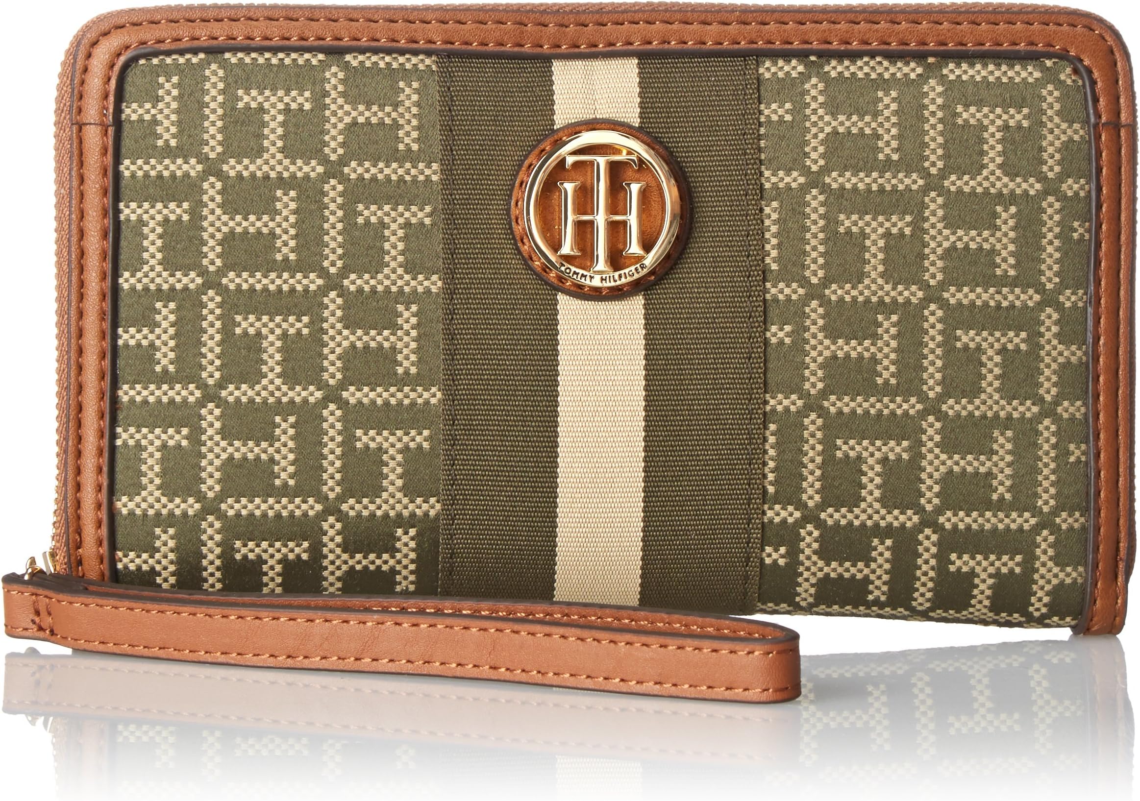 Tommy Hilfiger Signature Jacq Wristlet