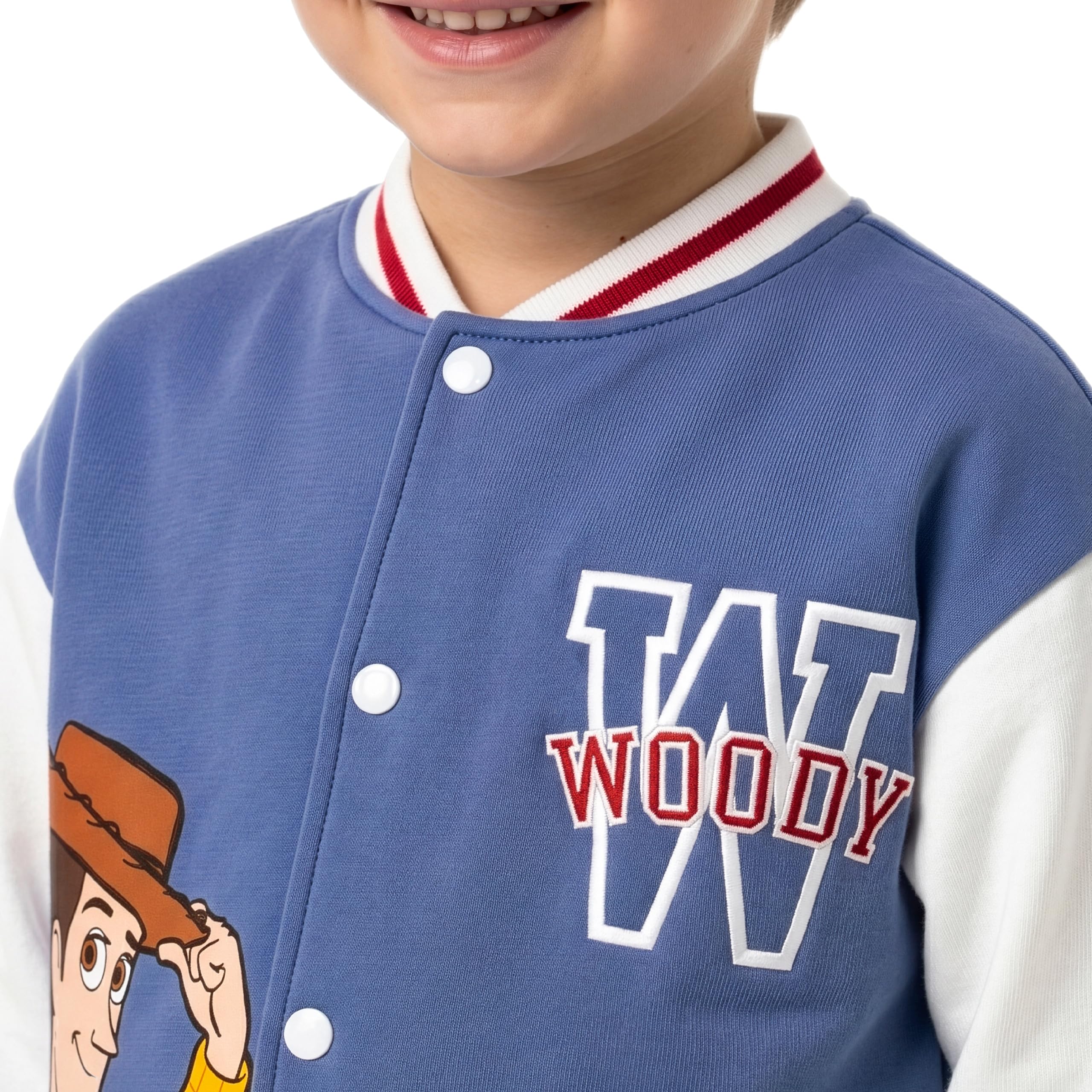 Disney Toy Story Blouson Bombardier Woody Veste Enfant Garcon Coton