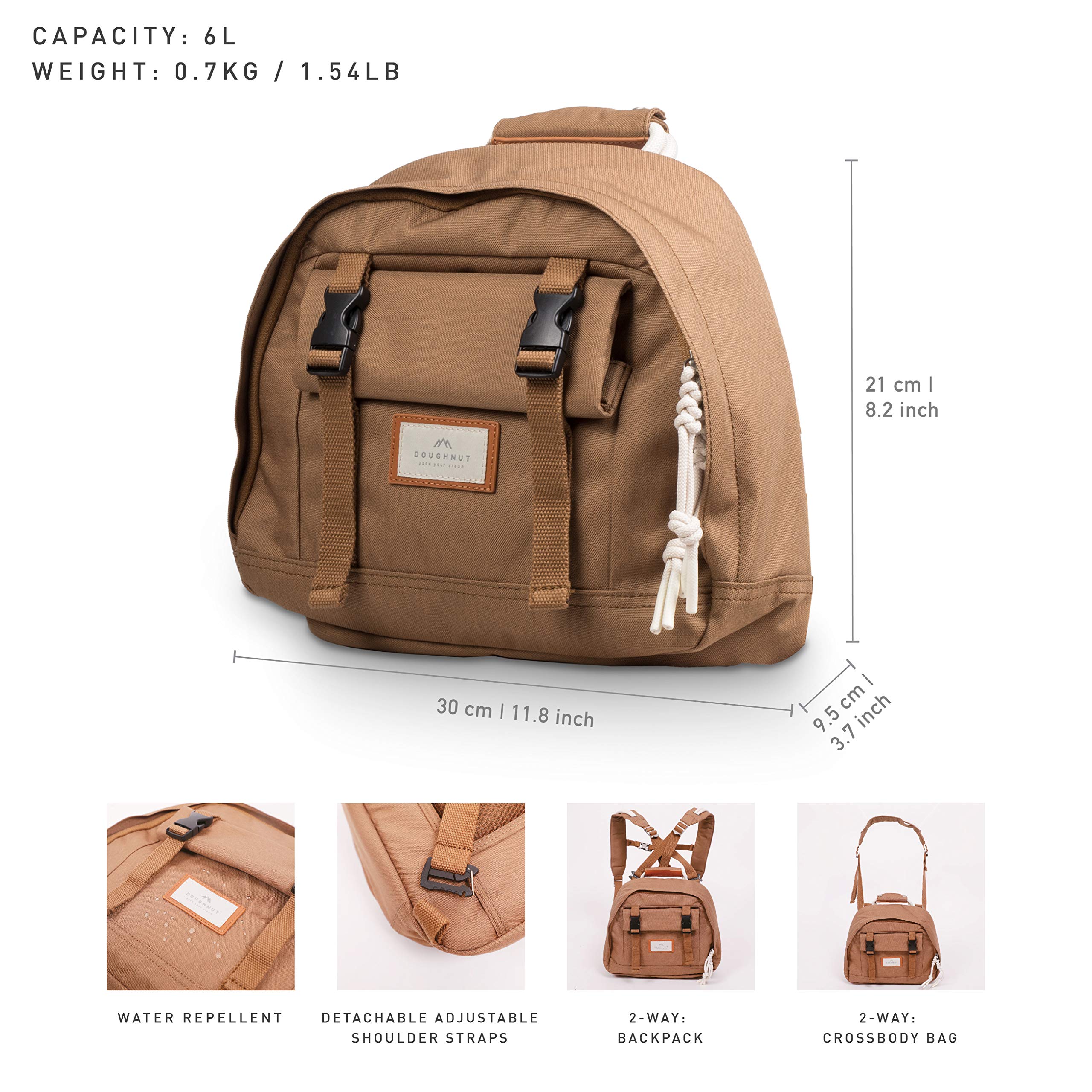 Doughnut Craggy Mountain Backpack, Unisex Adult 
